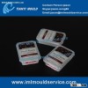 four cavites thin wall plastic injection food box mould