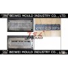plastic car licence plate frame mould