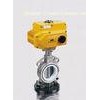 Lining Fluorine Double Electric Butterfly Valve For Industrial Automatic Controlling System