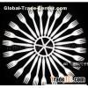 Plastic fork mould