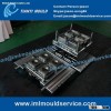 four cavites thin wall round container lid mould