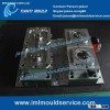 thin walls PP container molding offered,500ml of thin-wall ice cream cups with lids mould