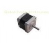 Square flange nema 17 hybrid stepper motor for printers , 12v stepper motor