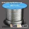 Expanded graphite braided packing