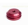 Customized Industrial Aluminum 6061 CNC Turning Services With Red anodized
