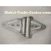 Commercial Steel White Zinc Plated Garage Door Hinges Industrial Metal Stamping