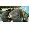 tyre protection chain for loader wheels