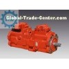 E320B E320C Excavator Hydraulic Pump K3V112DT-9C32-04 With Black Solenoid Valve
