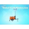 230V Diesel Generator Set Construction Light Towers Mechanical Mast