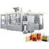 Full Automatic Liquid Hot Filling Machine / Line For Tea, Juice, Milk Bottles