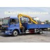 Durable Knuckle Boom Truck Mounted Crane, Wire Rope Raise And Down 3200 kg