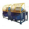 Industrial Barrel Polishing Machine , Rotating Barrel Surface finishing machines