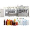 Stainless Steel Carbonated Beverage / Water Filling Machines for PET Round Bottle