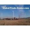 Monopole Tower Wind Turbine Generator 100 KW PM Direct Drive