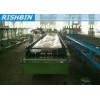 Steel Eaves Trim Roof Panel Roll Forming Machinery 1.5 Inch Chains