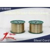 ASTM GB Standard Non-alloy Tire Steel Cord with Copper Plated , High Impact Cords