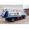 Stainless Steel Special Vehicles , Urban Road Cleaning Street Sweeper Truck