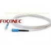 SC to SC Drop Fiber Optic Patch Cord , White Drop Cable for FTTH