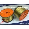 3+9+15*0.22W NT Steel Spool Wire Golden Tyre Steel Cord with Copper Coated