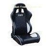 Black / White Custom Racing Seats Fully Reclinable 89 * 69 * 55 cm