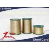 Copper Coated Steel Tire Cord For PCR Tires / High Tensile Steel Wire 3 x 0.30HT