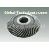 Straight Cut Gear Bevel Wheel For Reducer Casting Metal Parts