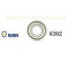 6300 Series Single Row Deep Groove Ball Bearing / 6302 ZZ  Bearing With ISO9001