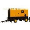 100KVA  Mobile Trailer Mounted Diesel Generator Set Cummins Genset