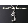 Custom gold plating or Rhodium plating Silver CZ Pendant For Anniversary , Engagement IP1357