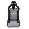 Double Or Single Slider Sport Racing Seats / Fabric Suede Racing Seats