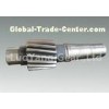Normalize 10Ton Cast Steel Helical Gear Shaft Precision For  Ball Mill