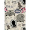 Printed coral fleece Blanket