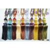 Fashion long decorative tassel fringe trimming for curtain attractive tieback hanging ball