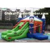 Commercial Wizard Childrens Bouncy Castle With Slide For Parks , Garden