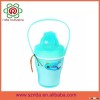 Children Drinking Cup In Summer