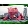 Giant Inflatable Outdoor Toys Cartoon Red Toad For Entertainment 6m Height