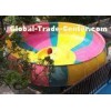 Fiberglass Steel Water Park Equipment Raft Water Slide with Fall Pool
