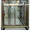 Bathroom 2ND Hand Aluminium Glass Sliding Doors Frosted Waterproof Sound Insulation