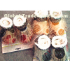Imitation of animal fur baby shoes