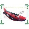 SharkBanana Boat Inflatable Water Games with Six Seats , Customized