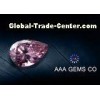 Pink Pear Cut Classic Moissanite , Colored Moissanite Loose Stones