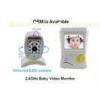 2.4" TFT LCD Wireless Digital Video Baby Monitor with Temperature Detector