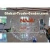 2.6M Large PVC Inflatable Zorb Ball With Logo and 2 Sets Safety Seats / Belts