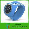 Waterproof customized and eco-friendly silicone slap watch for promotion gifts