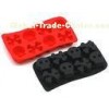 Silicon Kitchenware, Skull Shaped Nonstick Silicone Cake Mould For Microwaves