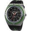 Black Green Sport Mens Analog Watch For Business Promotional