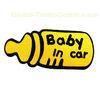 Personalized Custom PVC Signs , Baby Warning Labels For Cars With Vividly Printing