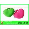 OEM Promotion Gift Cute Rubber Cosmetic Bag Silicone Coin Wallet Purse with Multi Color