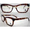 Fashionable Leopard Handmade Acetate Optical Eyeglasses Frames For Women