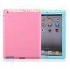 Lady Ipad Silicone Skin Case For Ipad 2 / 3 / 4 / 5 Pink Cover